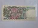 Banknot 2000000 zł J. Paderewski z błędem 1992 r