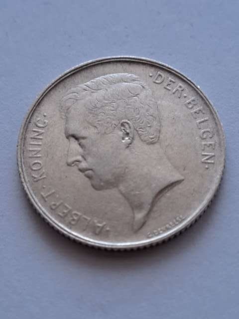 Belgia 1 Frank Albert I 1913 r