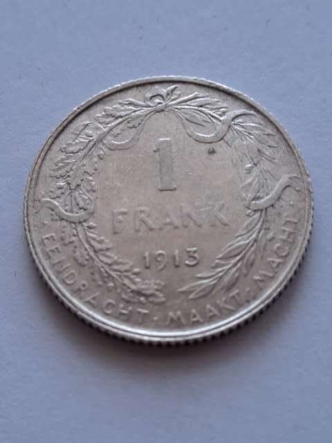 Belgia 1 Frank Albert I 1913 r