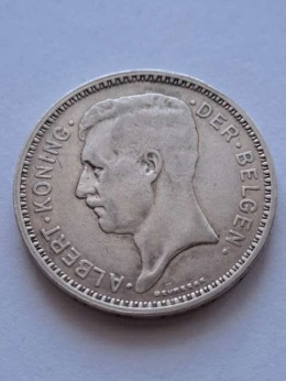 Belgia 20 Franków Albert I 1934 r