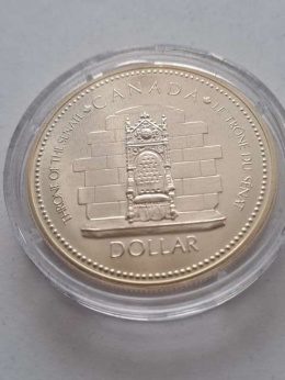 Kanada 1 Dolar Intronizacja Elżbiety II 1977 r
