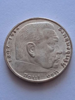 Niemcy 2 Marki Hindenburg 1937 r A