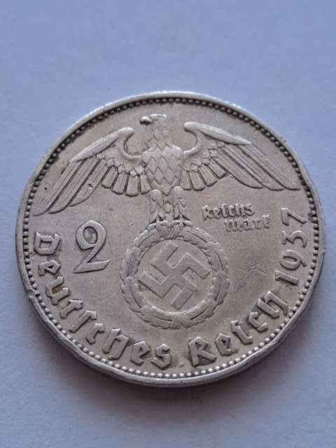 Niemcy 2 Marki Hindenburg 1937 r A