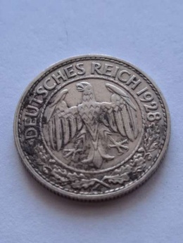 Niemcy 50 Pfenning 1928 r A