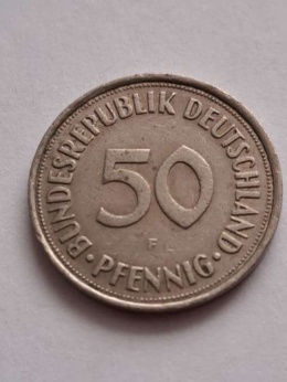 Niemcy 50 Pfenning I 1972 r F