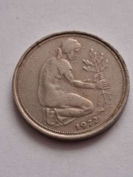 Niemcy 50 Pfenning I 1972 r F