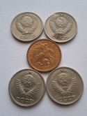 Rosja 10 Kopiejek lot 5szt