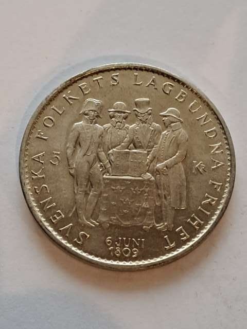 Szwecja 5 Koron Konstytucja 1959 r