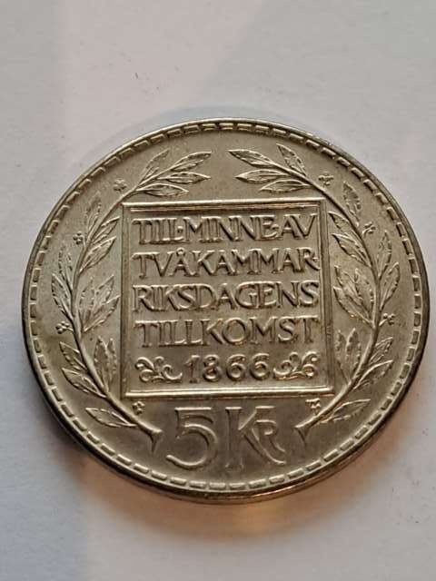 Szwecja 5 Koron Reformacja Kościoła 1966 r