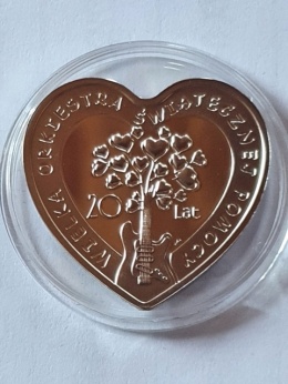 10 zł Wielka Orkiestra Świątecznej Pomocy WOŚP 2012 rok