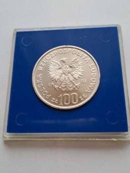 100 zł Ochrona Środowiska Koń 1981 r
