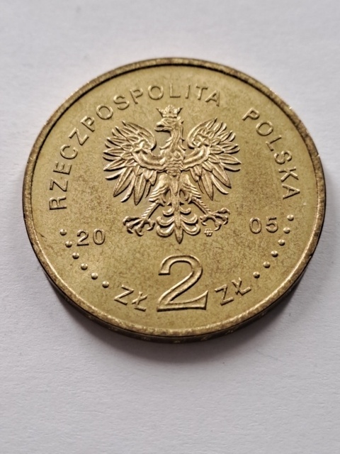 2 zł Dzieje Złotego Żaglowiec 2005 r