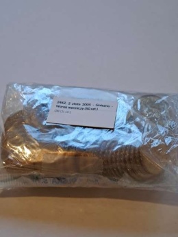 2 zł Gniezno 2005 r worek 50 szt