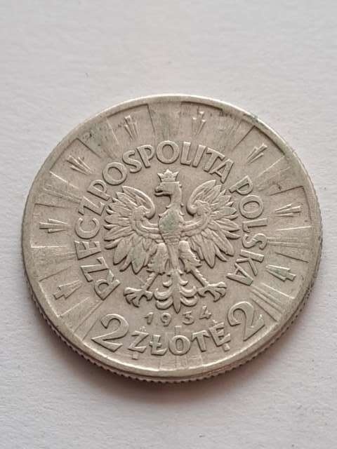 2 zł Józef Piłsudski 1934 r