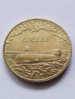 2 zł Okręt Podwodny Orzeł 2012 r