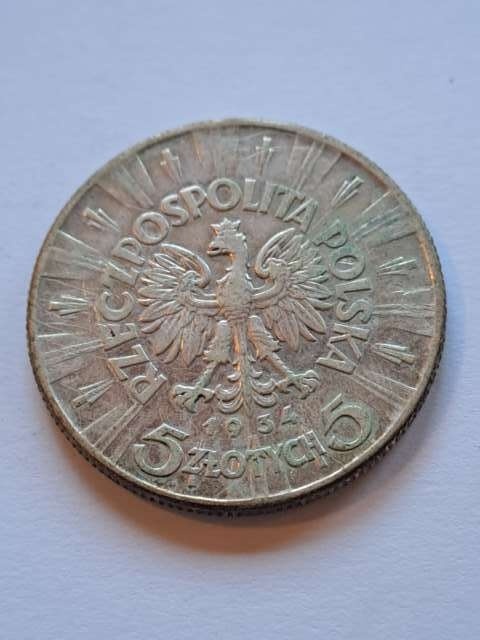 5 zł Józef Piłsudski 1934 r