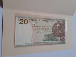Banknot 20 zł Maria Skłodowska 2011 r MS 0001032 stan UNC
