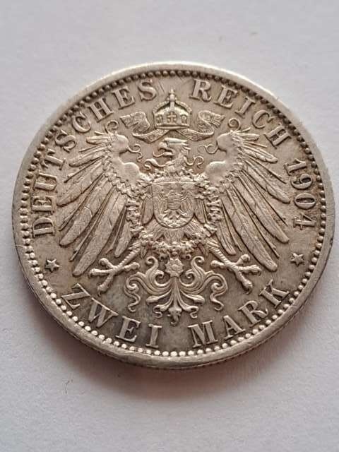 Niemcy 2 Marki Prusy 1904 r