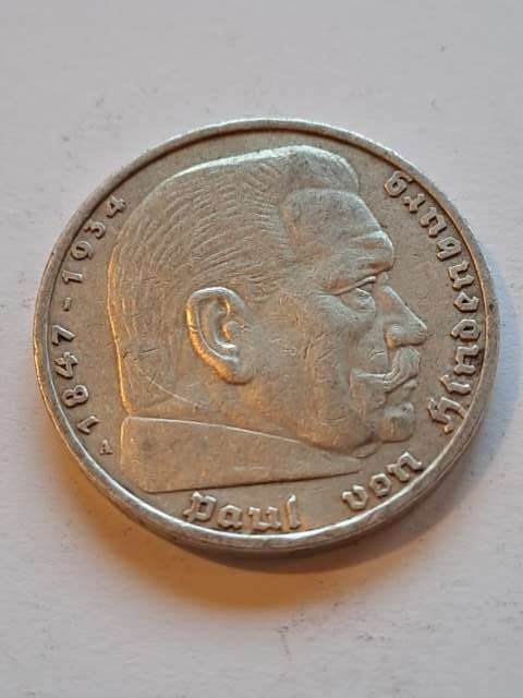 Niemcy 5 Marek Hindenburg 1935 r A