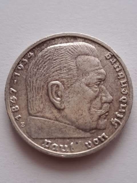 Niemcy 5 Marek Hindenburg 1935 r E