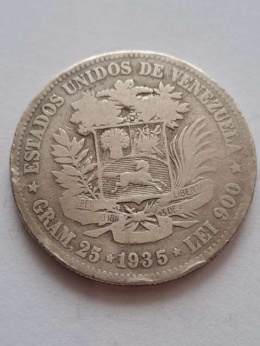 Wenezuela 1 Bolivar 1935 r