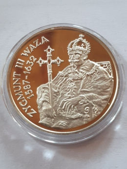 10 zł Zygmunt III Waza 1998 r półpostać