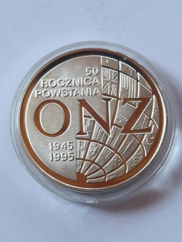 20 zł 50 Rocznica Powstania ONZ 1995 r