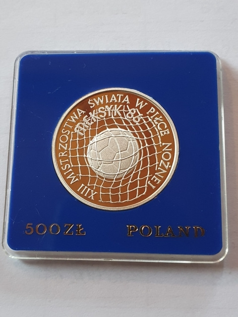 500 zł Mistrzostwa Świata Meksyk 1986 r