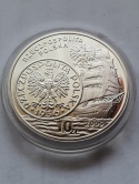 10 zł Dzieje Złotego Żaglowiec 2005 r