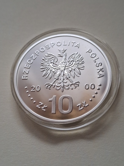 10 zł Jan II Kazimierz 2000 r popiersie
