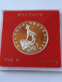 100 zł Ochrona Środowiska Kozica 1979 r próba