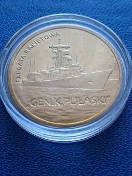 2 zł Fregata Rakietowa Pułaski 2013 r