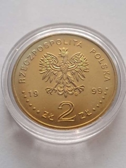 2 zł Jan Łaski 1999 r