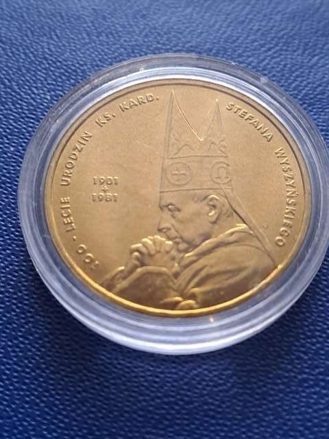 2 zł Kardynał Wyszyński 2001 r