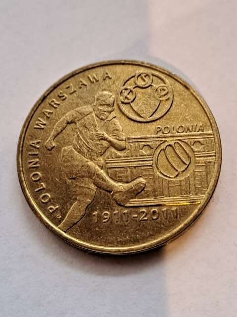 2 zł Polonia Warszawa 2011 r