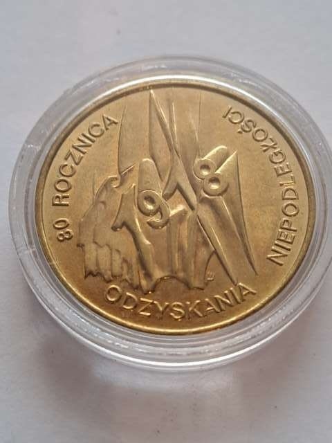 2 zł Niepodległość 1998 r