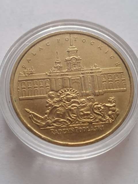 2 zł Pałac Potockich 1999 r
