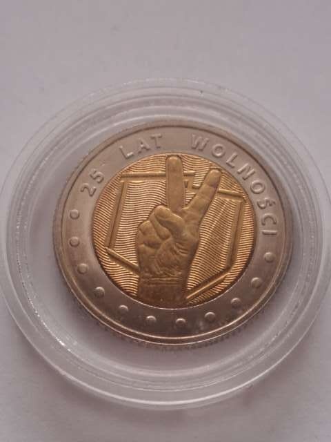 5 zł 25 Lat Wolności 2014 r