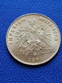 Austria 4 floreny / 10 franków 1892 r nowe bicie