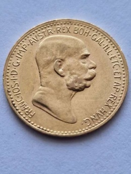 Austria 10 Koron 1848 - 1908 r