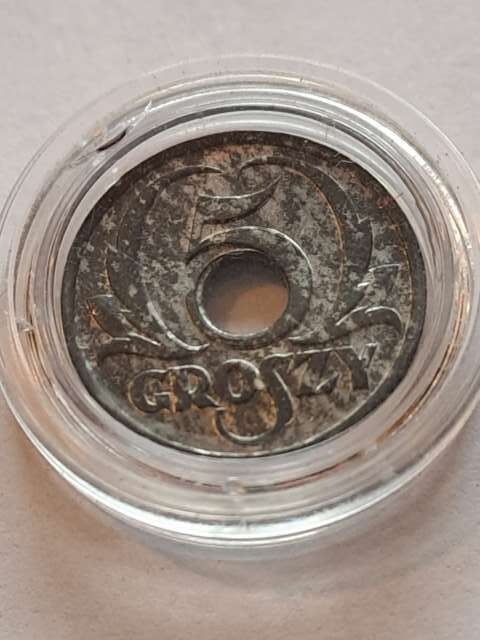 Generalna Gubernia 5 Groszy 1939 r