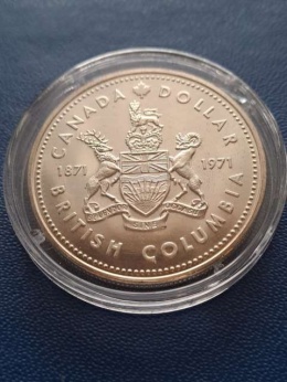 Kanada 1 Dolar Kolumbia Brytyjska 1971 r