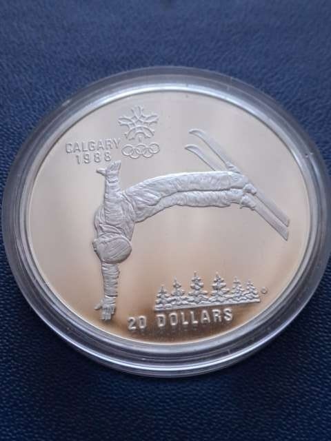 Kanada 20 Dolarów Olimpiada Calgary 1986 r