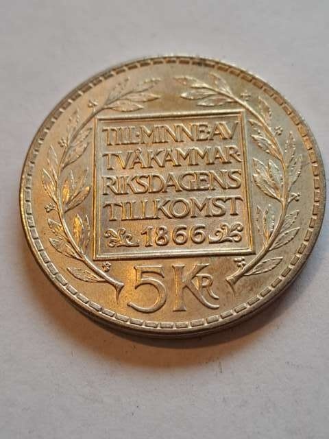 Szwecja 5 Koron Reforma Konstytucji 1966 r