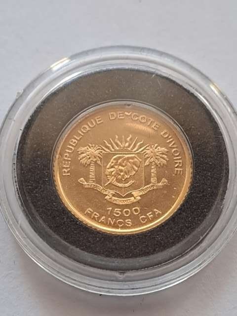 Wybrzeże Kości Słoniowej 1500 franków Piramidy Egipskie 2006 r