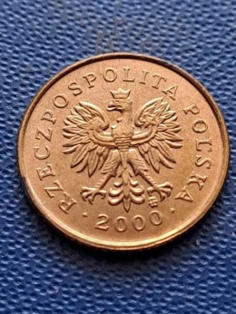 1 grosz 2000 r odwrotka