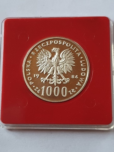 1000 zł Ochrona Środowiska Łabędź 1984 r