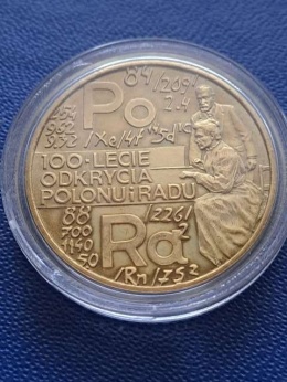 2 zł Polon i Rad 1998 r