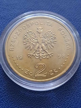 2 zł Polon i Rad 1998 r