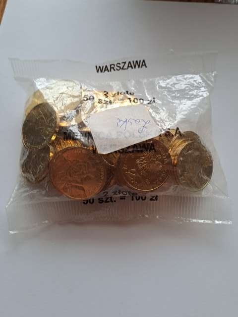 2 zł Statut Łaskiego 2006 r worek 50 szt